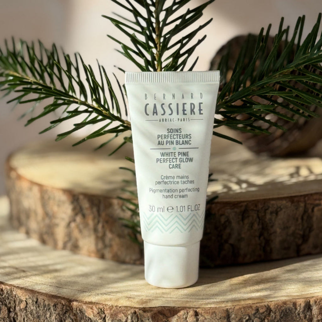 Bernard Cassieres pigmentation perfecting hand cream for more even, unified skin. 