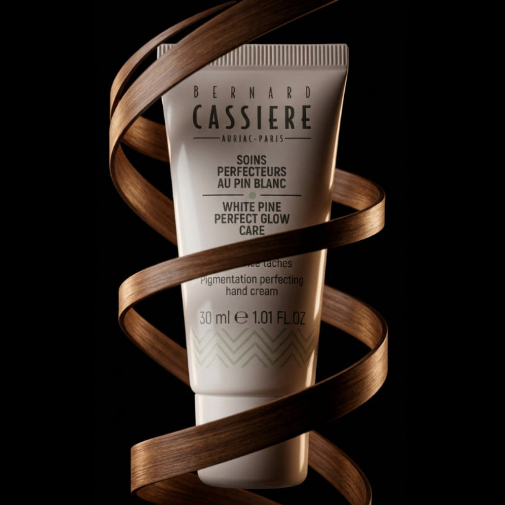 Bernard Cassieres pigmentation perfecting hand cream for more even, unified skin. 